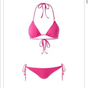 Melissa Odabash CANCUN FUCHSIA BIKINI TOP